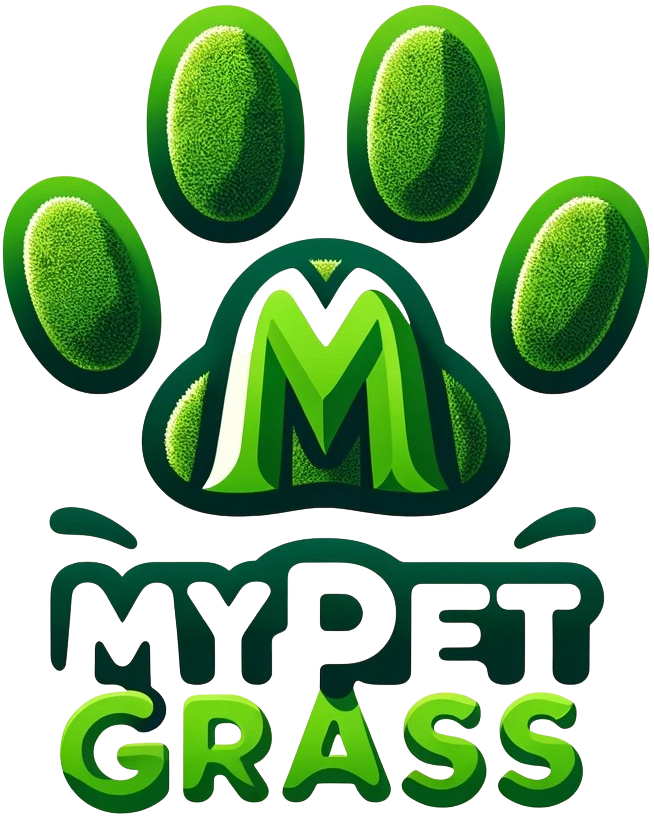 My pet grass logo